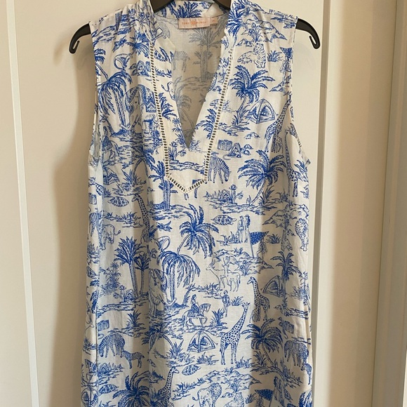 Tory Burch Tunic Dress - IVORY FAR AND AWAY - Picture 3 of 8